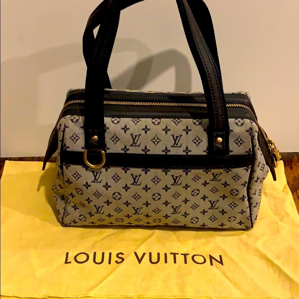 Vintage Louis Vuitton Logo Handbag